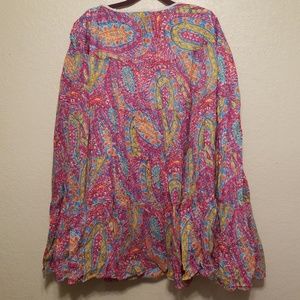 Lauren Ralph Lauren Skirt Paisley pink blue white
